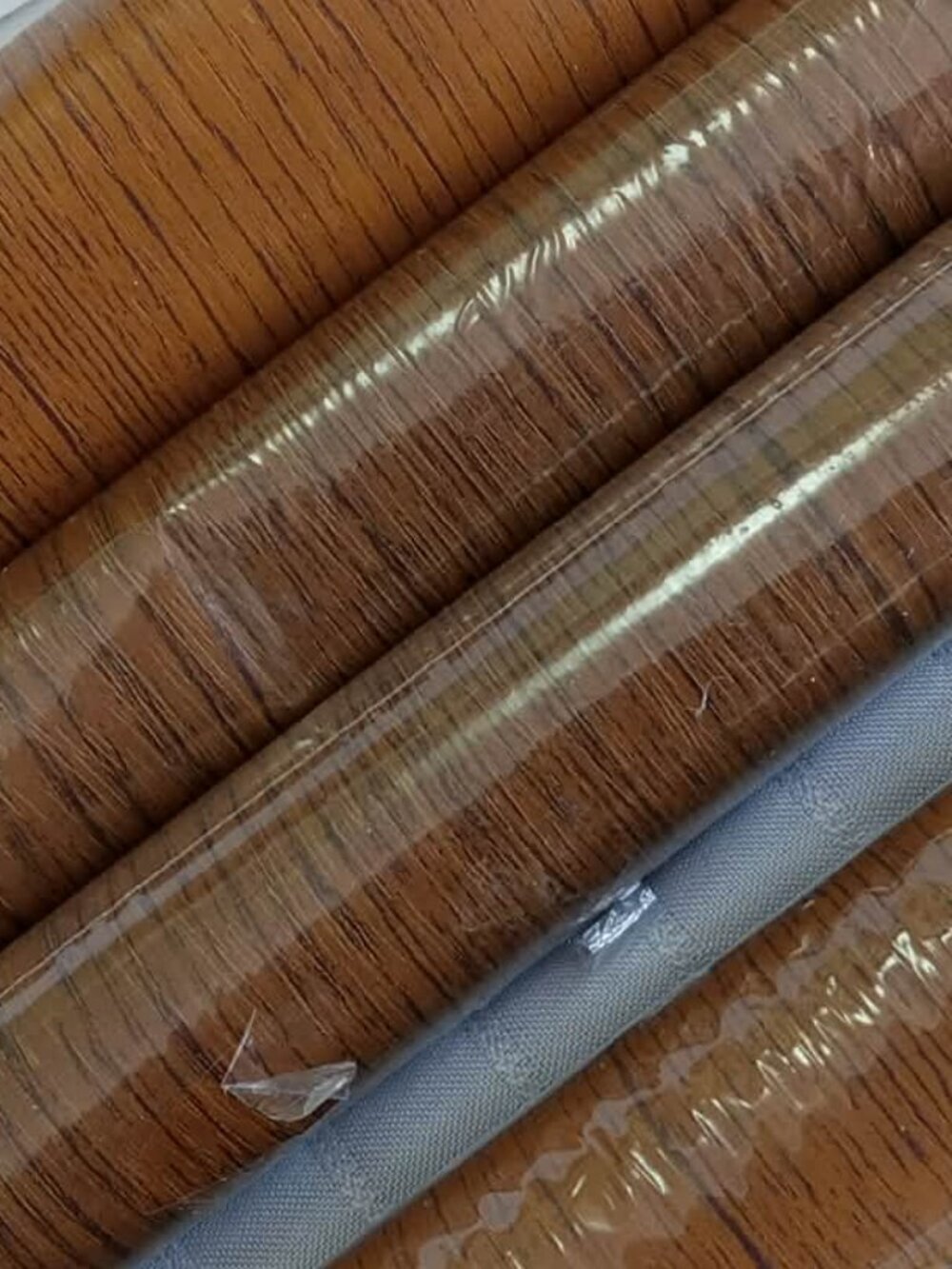 3X new 40X18 rolls of adhesive paper for drawers or DIY projects +1 opened